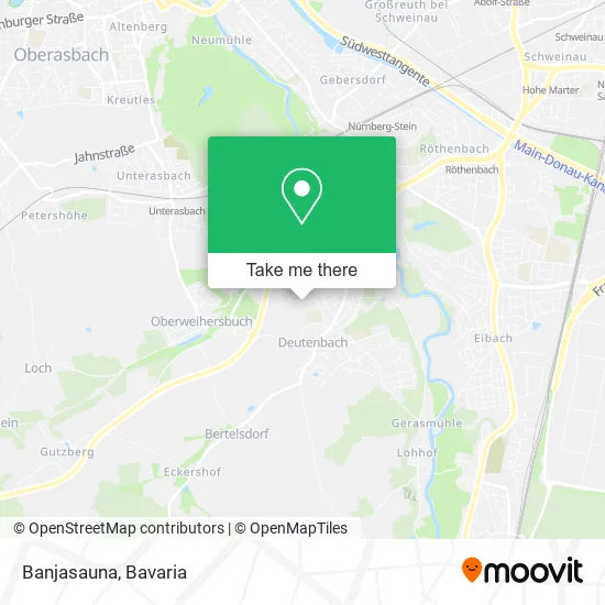 Карта Banjasauna