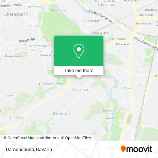 Карта Damensauna