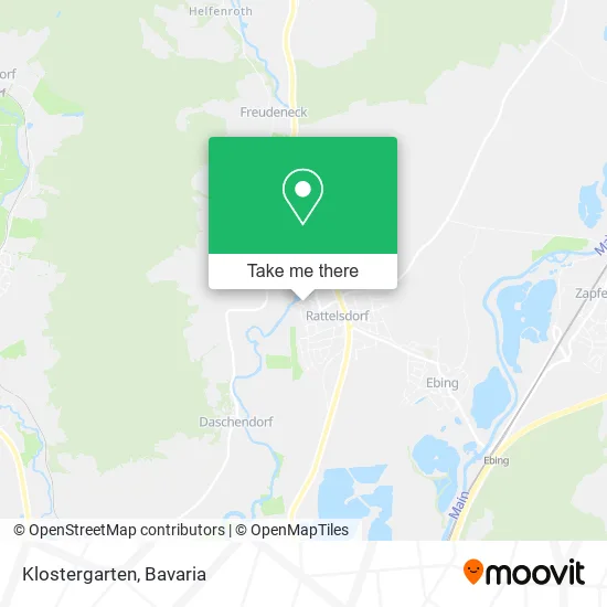 Карта Klostergarten