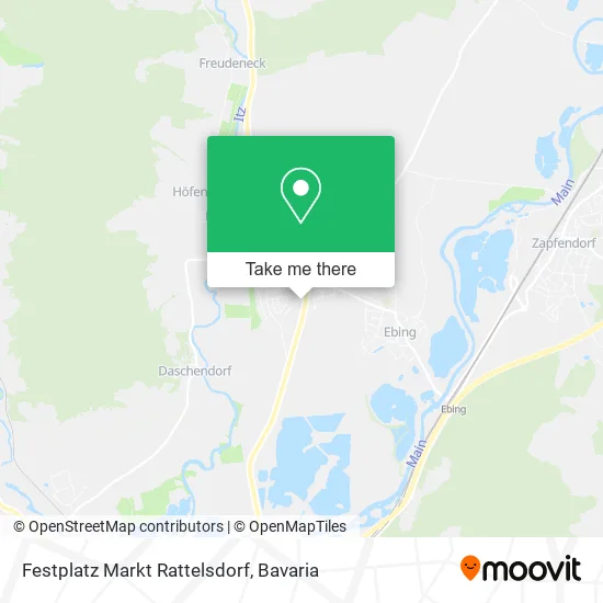 Карта Festplatz Markt Rattelsdorf