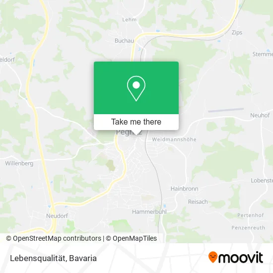 Карта Lebensqualität