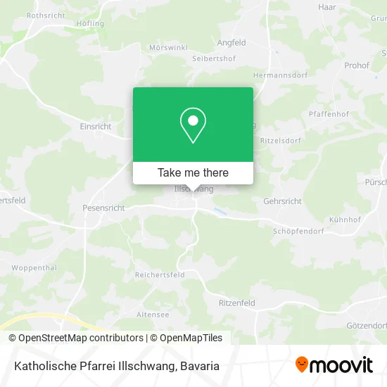 Katholische Pfarrei Illschwang map
