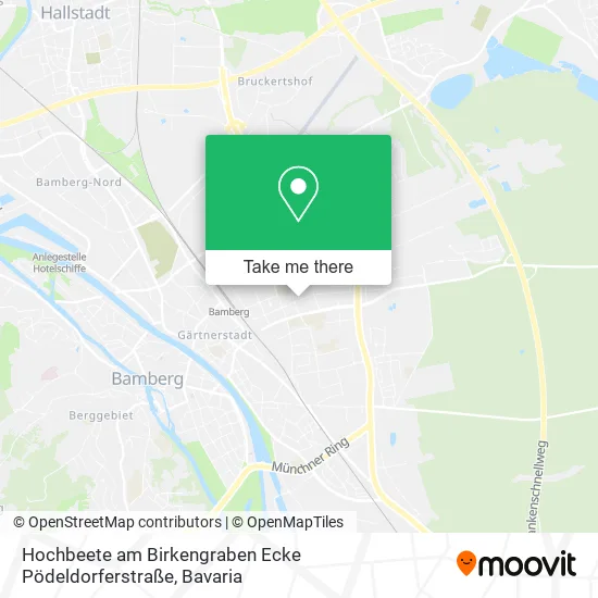 Карта Hochbeete am Birkengraben Ecke Pödeldorferstraße