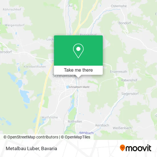 Карта Metalbau Luber