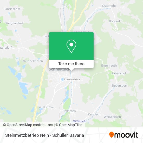 Steinmetzbetrieb Nein - Schüller map