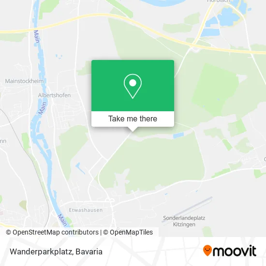 Карта Wanderparkplatz