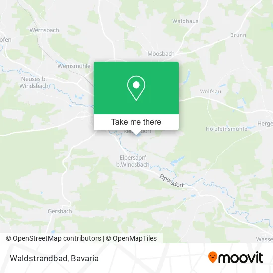 Карта Waldstrandbad