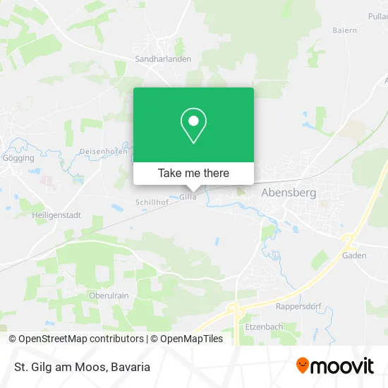 Карта St. Gilg am Moos