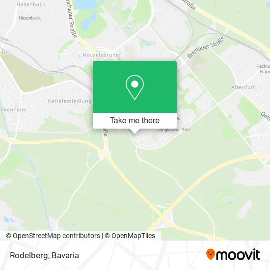 Карта Rodelberg