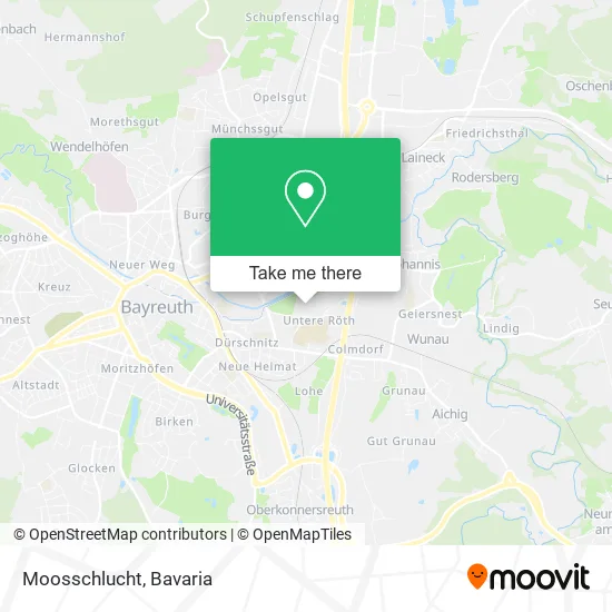 Карта Moosschlucht