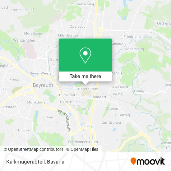 Карта Kalkmagerabteil