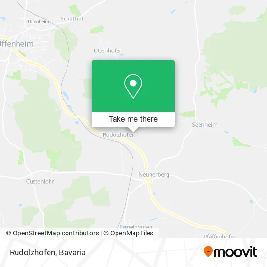 Rudolzhofen map