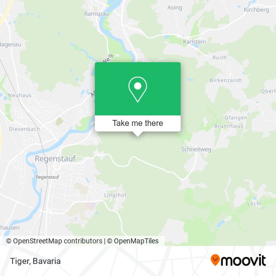 Tiger map