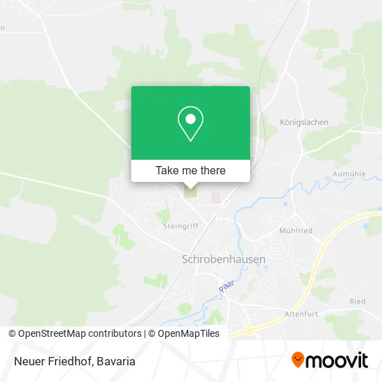 Карта Neuer Friedhof