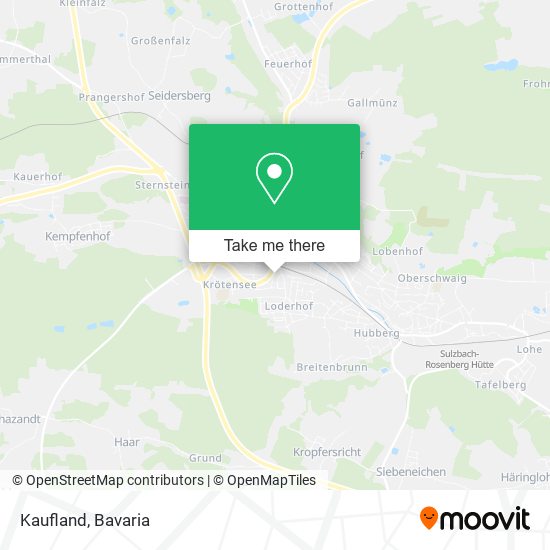 Kaufland map