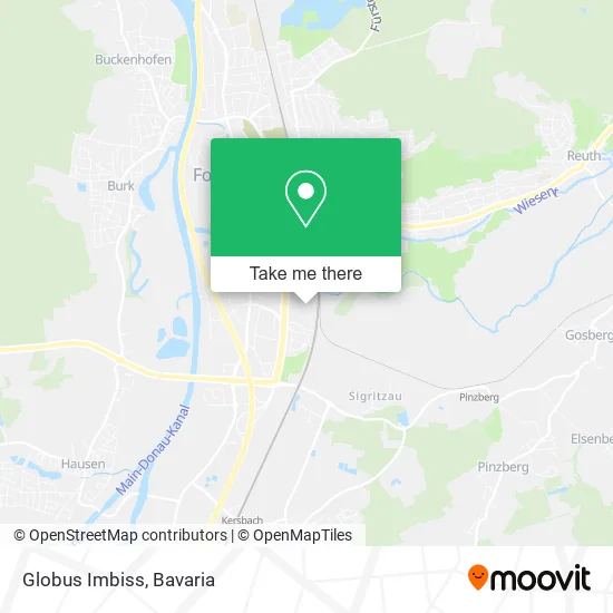 Карта Globus Imbiss