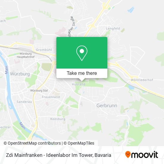 Zdi Mainfranken - Ideenlabor Im Tower map