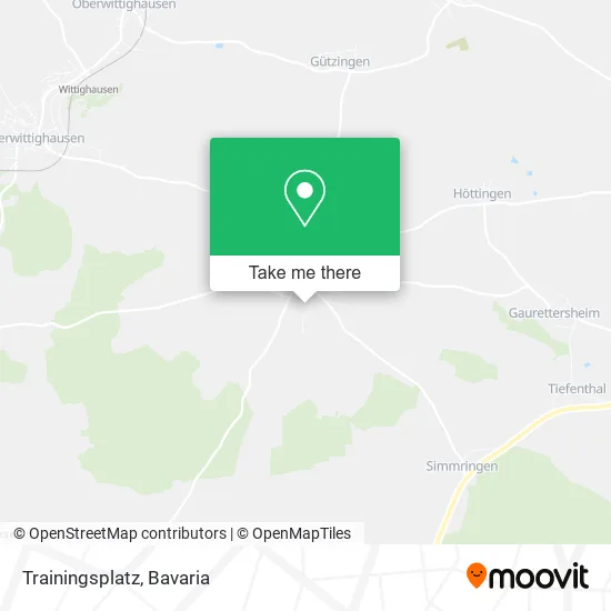 Карта Trainingsplatz
