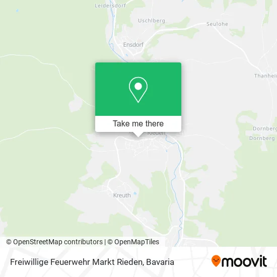 Карта Freiwillige Feuerwehr Markt Rieden
