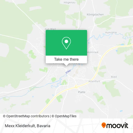 Карта Mexx Kleiderkult
