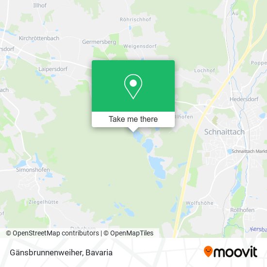 Gänsbrunnenweiher map