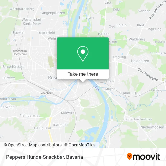 Карта Peppers Hunde-Snackbar
