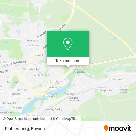 Карта Platnersberg