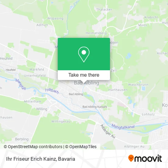 Карта Ihr Friseur Erich Kainz