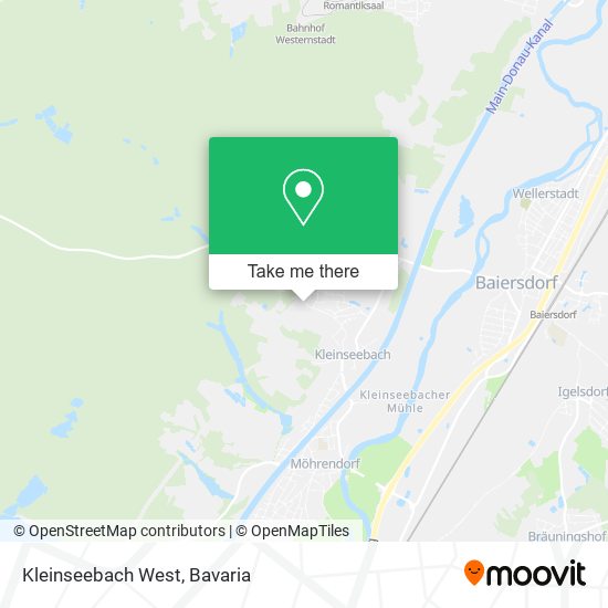 Kleinseebach West map
