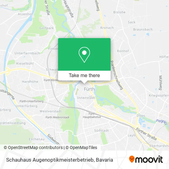 Карта Schauhaus Augenoptikmeisterbetrieb