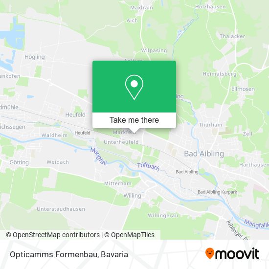 Карта Opticamms Formenbau