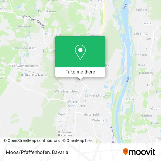 Карта Moos/Pfaffenhofen
