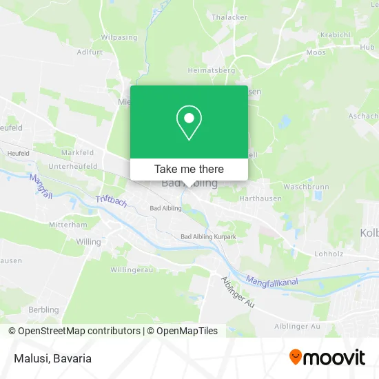Карта Malusi