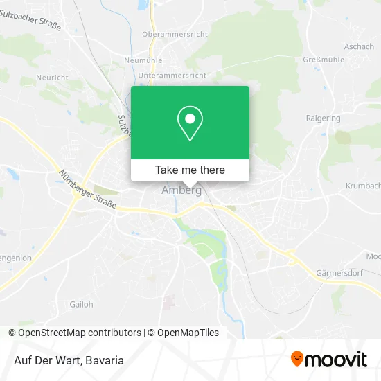 Карта Auf Der Wart