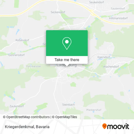 Карта Kriegerdenkmal