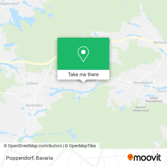 Карта Poppendorf