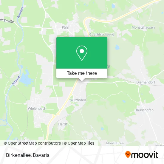 Карта Birkenallee