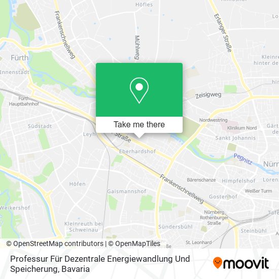 Professur Für Dezentrale Energiewandlung Und Speicherung map