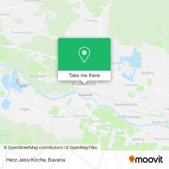 Карта Herz-Jesu-Kirche