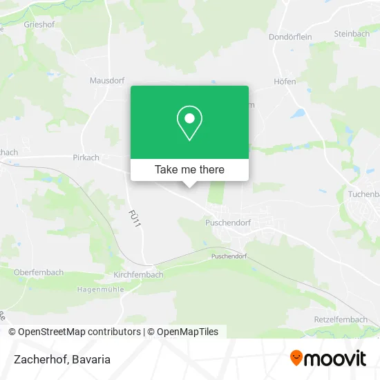 Карта Zacherhof