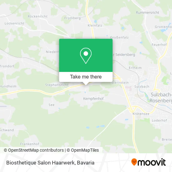 Карта Biosthetique Salon Haarwerk
