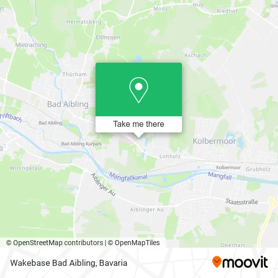 Карта Wakebase Bad Aibling