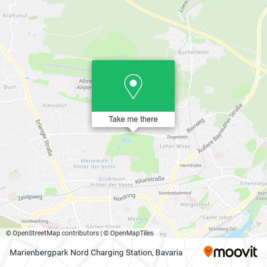 Marienbergpark Nord Charging Station map