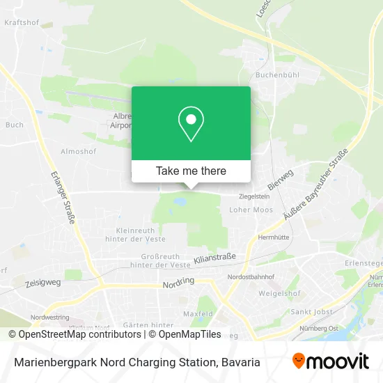 Карта Marienbergpark Nord Charging Station
