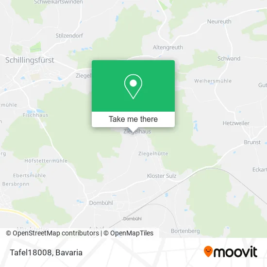 Карта Tafel18008