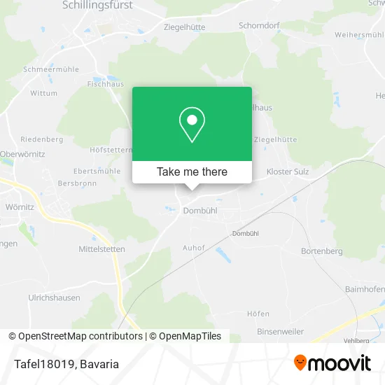 Карта Tafel18019