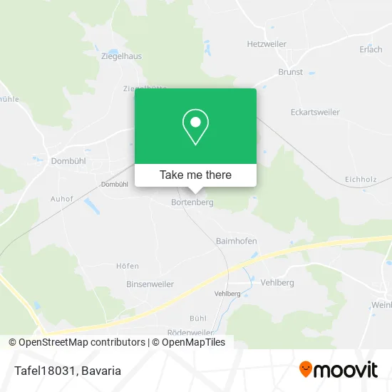 Карта Tafel18031