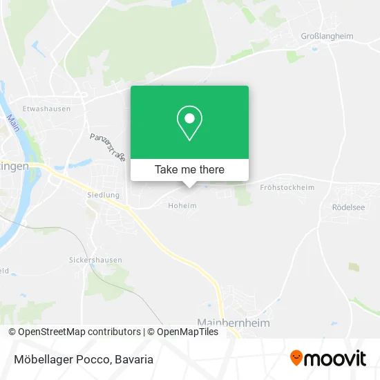 Карта Möbellager Pocco