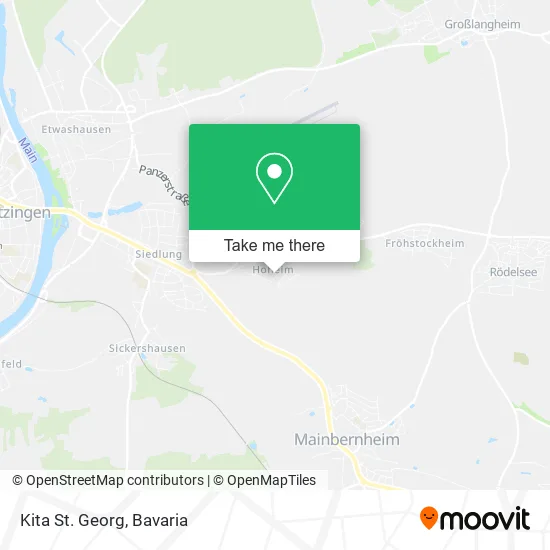 Карта Kita St. Georg