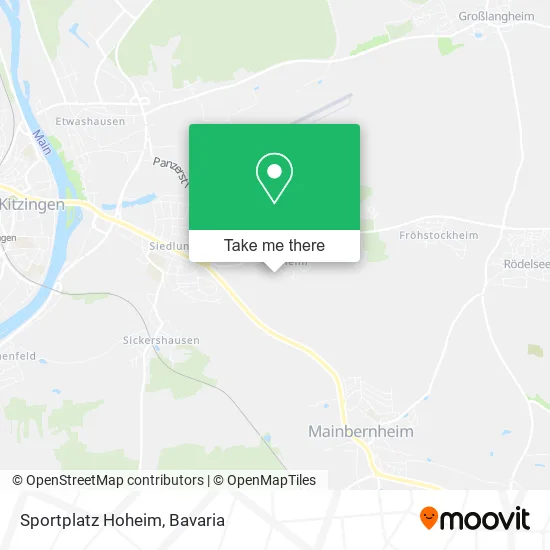 Карта Sportplatz Hoheim